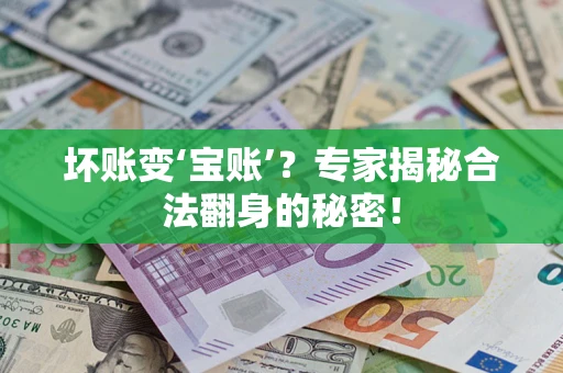 济南坏账变‘宝账’？专家揭秘合法翻身的秘密！