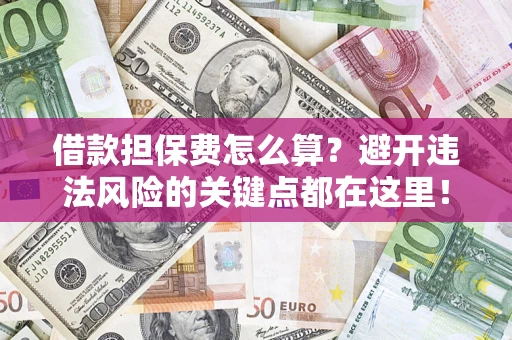 济南借款担保费怎么算？避开违法风险的关键点都在这里！